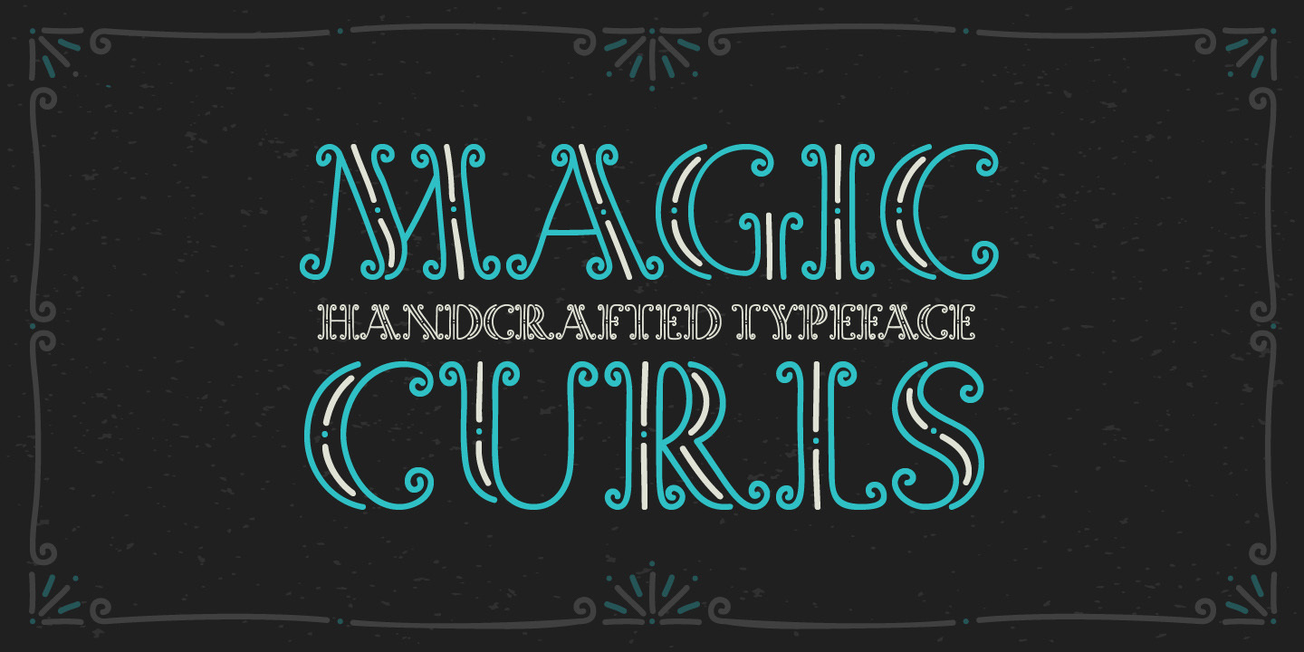 Magic Curls Font